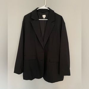 A new day oversized black blazer
